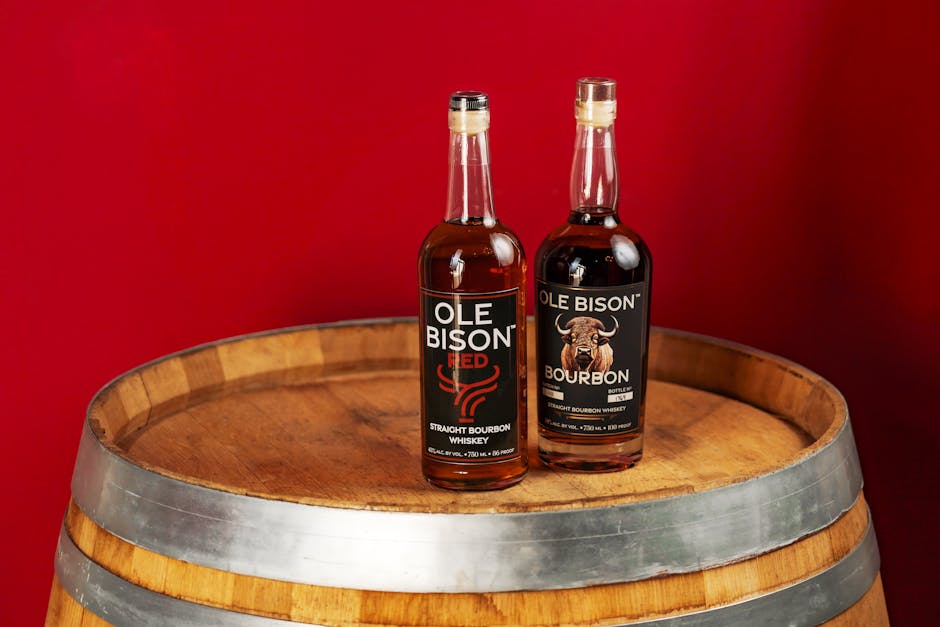 bourbon whiskey barrel aging kentucky distillery wooden casks