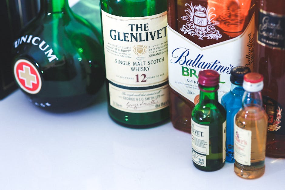 Japanese whisky Yamazaki vs Scotch whisky Glenfiddich comparison bottles