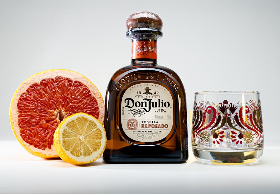 Del Maguey mezcal bottle artisan oaxaca, Don Julio tequila bar premium bottle