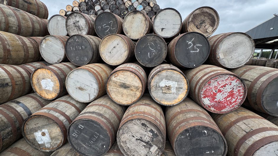 whisky flavour wheel tasting chart, scotch whisky distillery cask