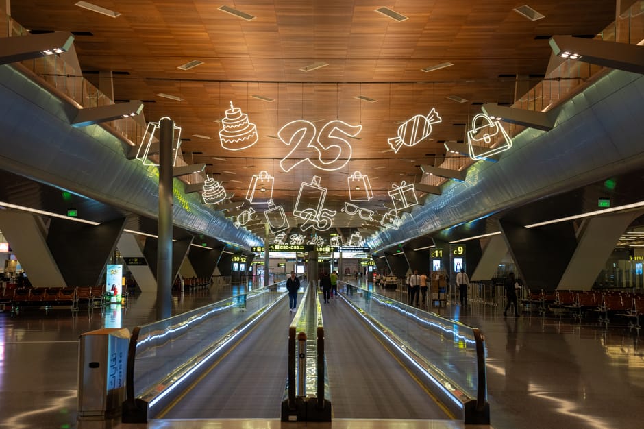 Incheon Airport Terminal 2 interior, passenger concourse 2025